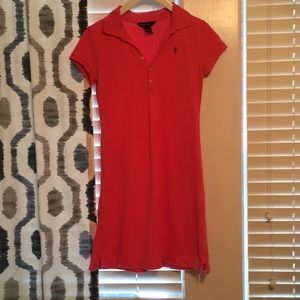 Pink Ralph Lauren polo dress